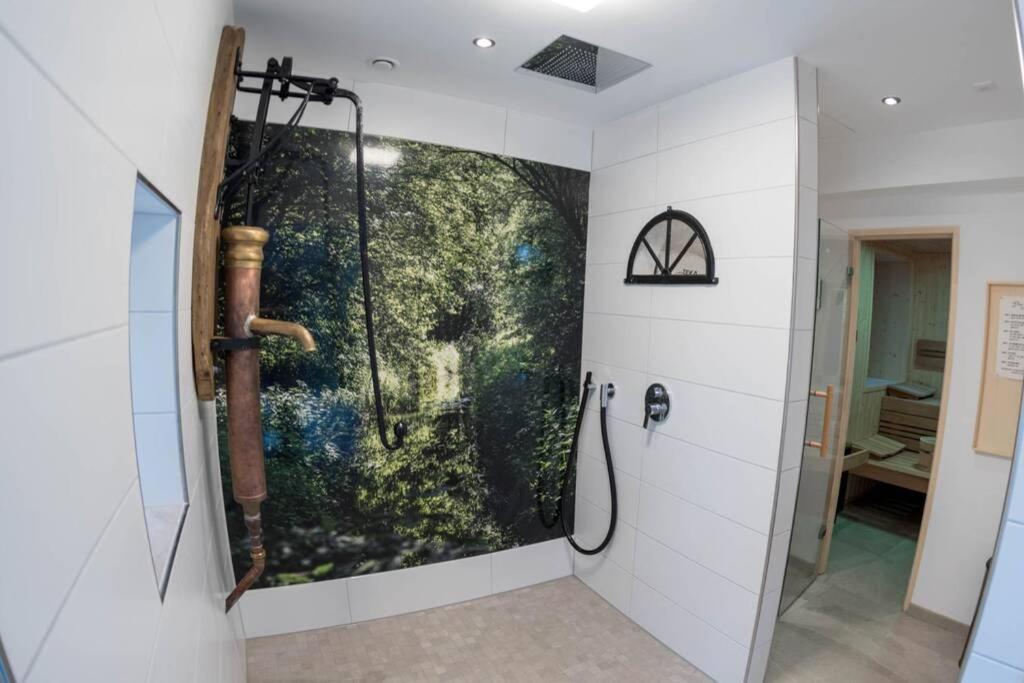 Zum Heuerling Ferienwohung Im Alten Stall Mit Sauna Versmold Ngoại thất bức ảnh