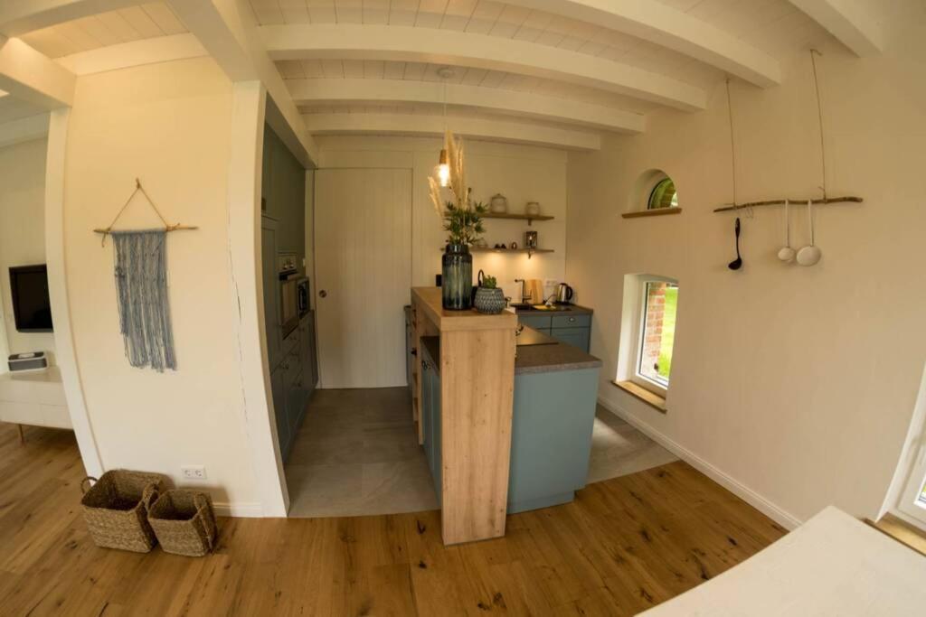 Zum Heuerling Ferienwohung Im Alten Stall Mit Sauna Versmold Ngoại thất bức ảnh