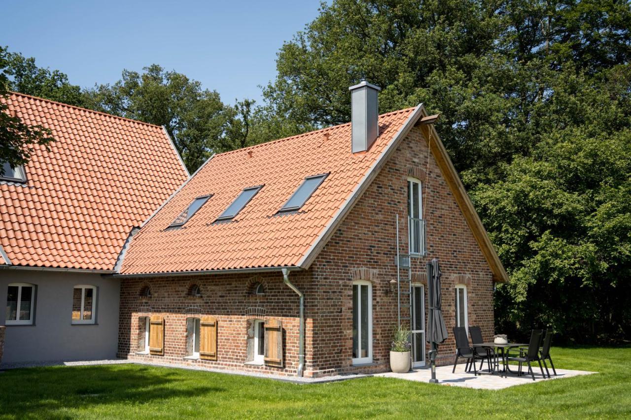 Zum Heuerling Ferienwohung Im Alten Stall Mit Sauna Versmold Ngoại thất bức ảnh
