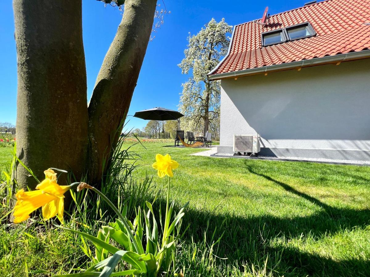 Zum Heuerling Ferienwohung Im Alten Stall Mit Sauna Versmold Ngoại thất bức ảnh